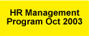 Our upcoming H.R. Management Program